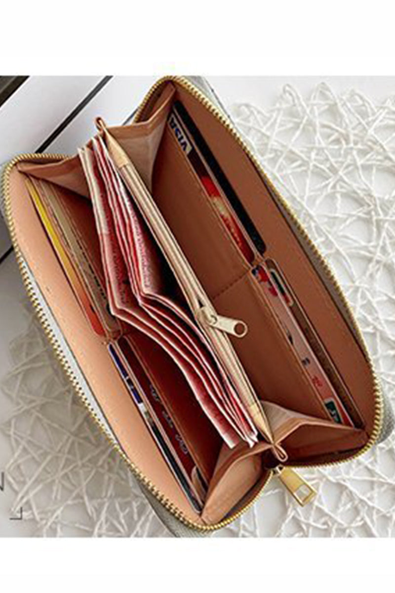 Vegan Leather Long Wallet