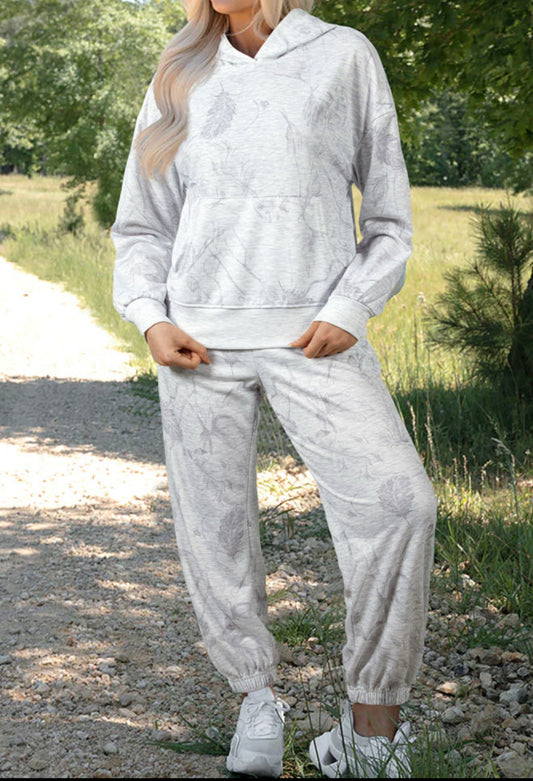 Abstract print 2 piece set