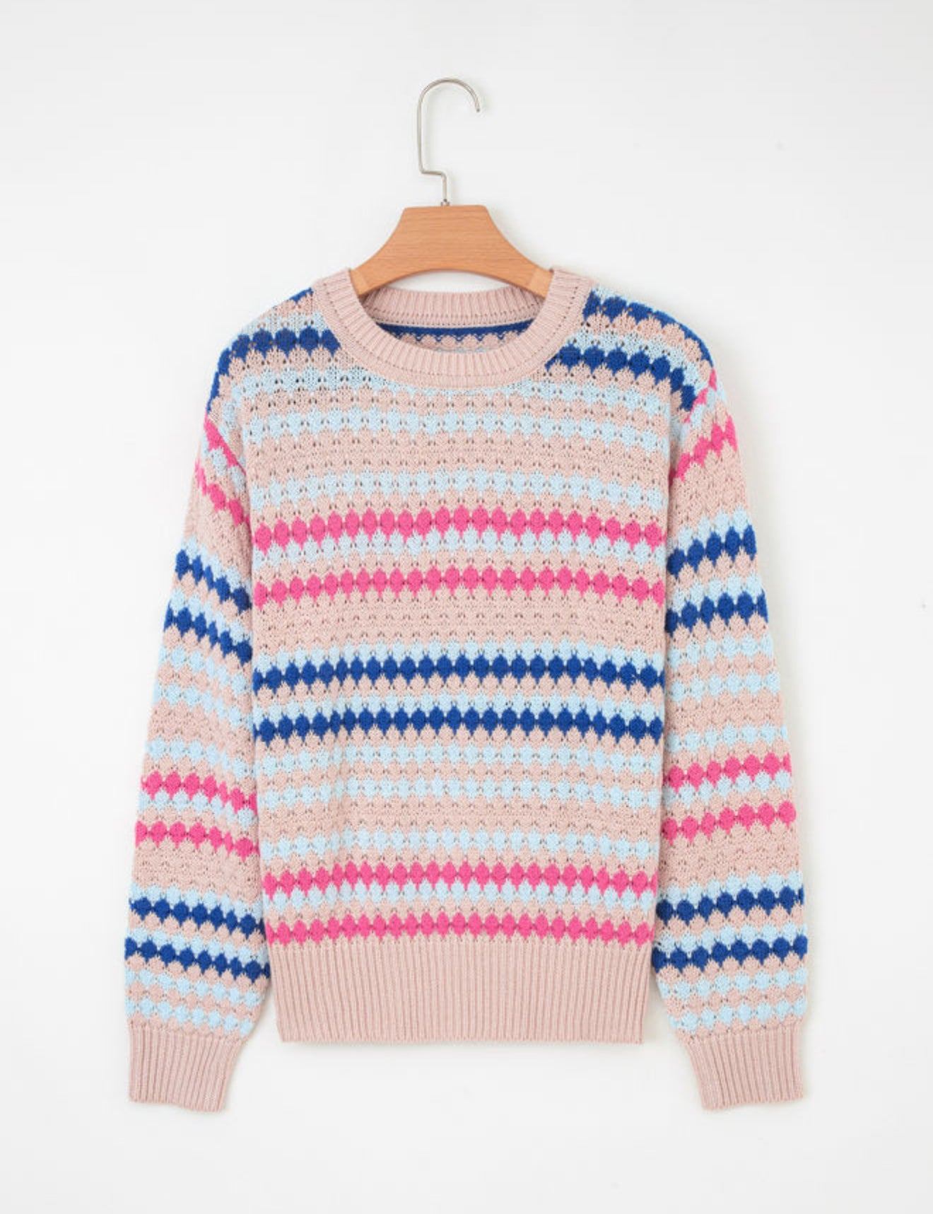 Khaki Drop Shoulder Sweater