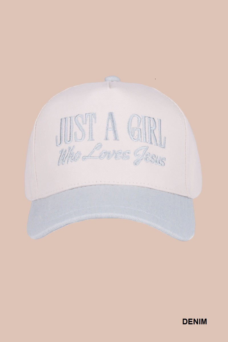 Two Tone Canvas Cotton Hat