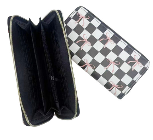 Bow Vegan leather wallet