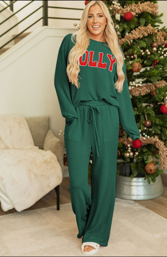 Jolly Pajamas 2 piece set