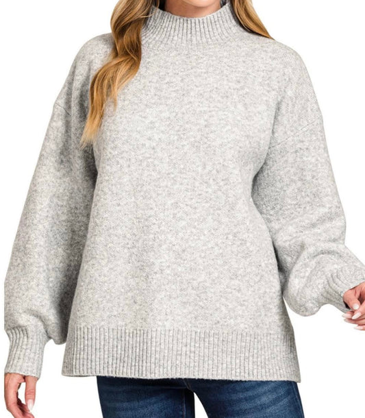 Mock Neck Sweater