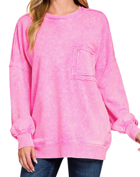 Long Sleeve Pocket Tee