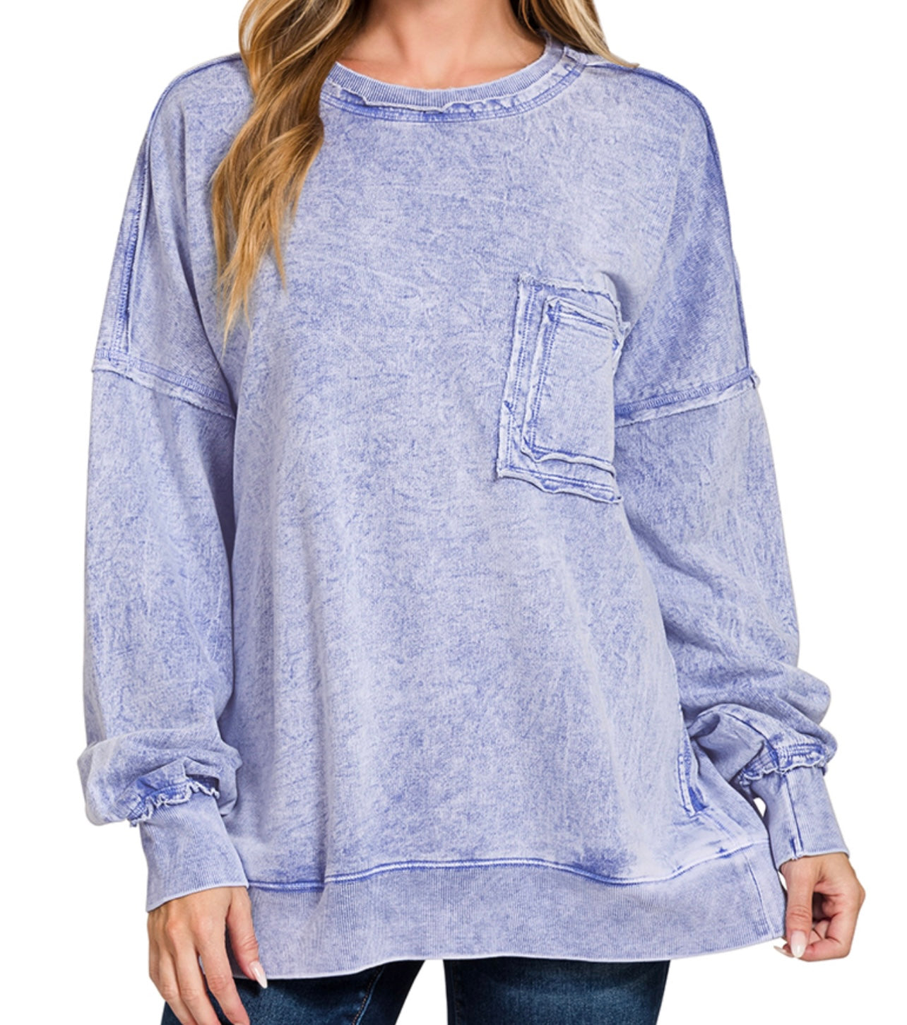 Long Sleeve Pocket Tee