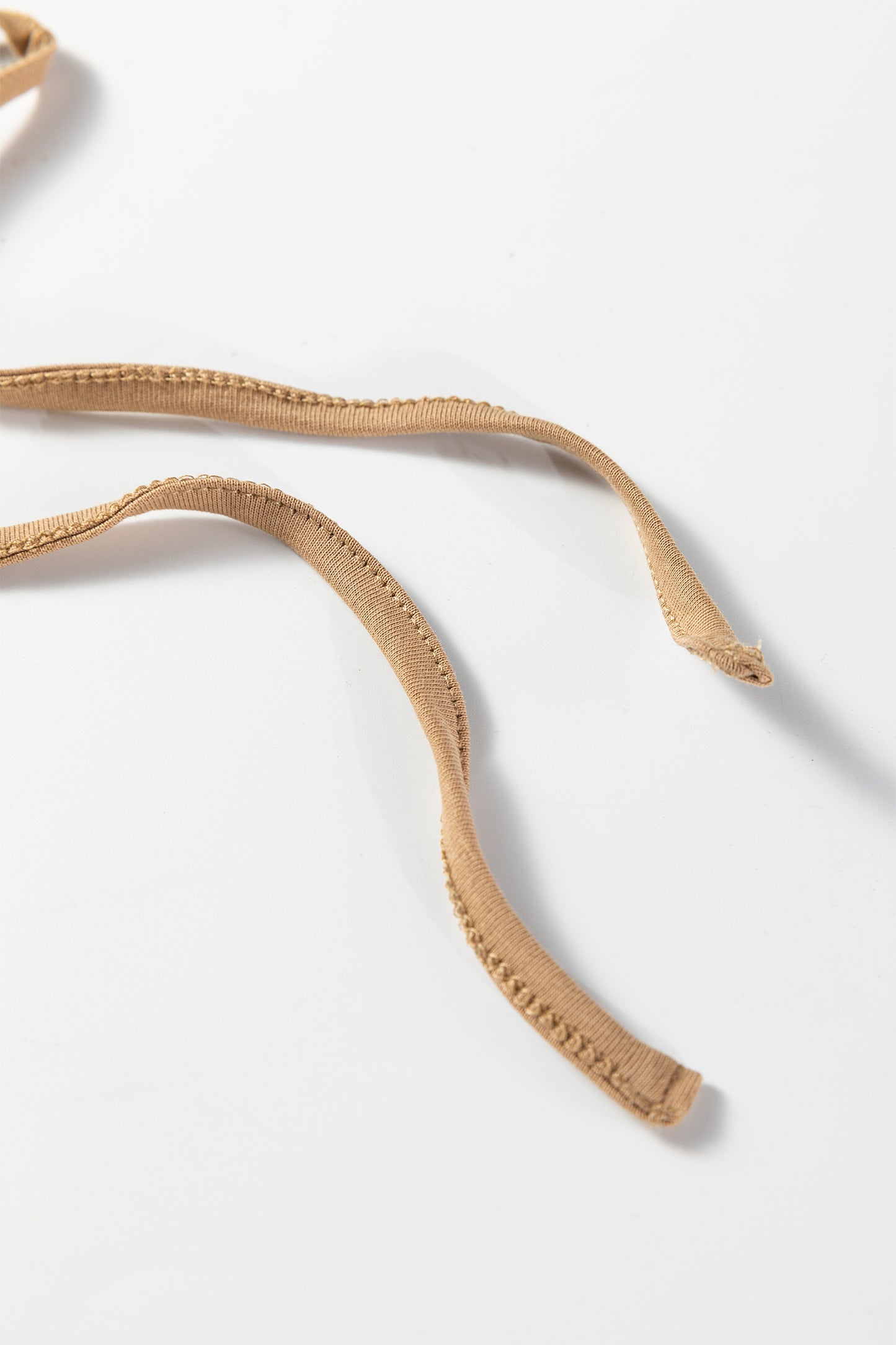 Brown Stripe Textured Drop Shoulder Pullover Top Drawstring Mini Skirt Two Piece Dress Set